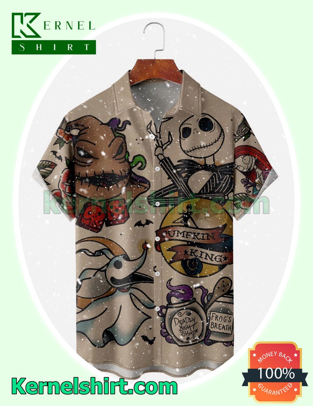 The Night Before Christmas Pumpkin King Halloween Costume Shirt