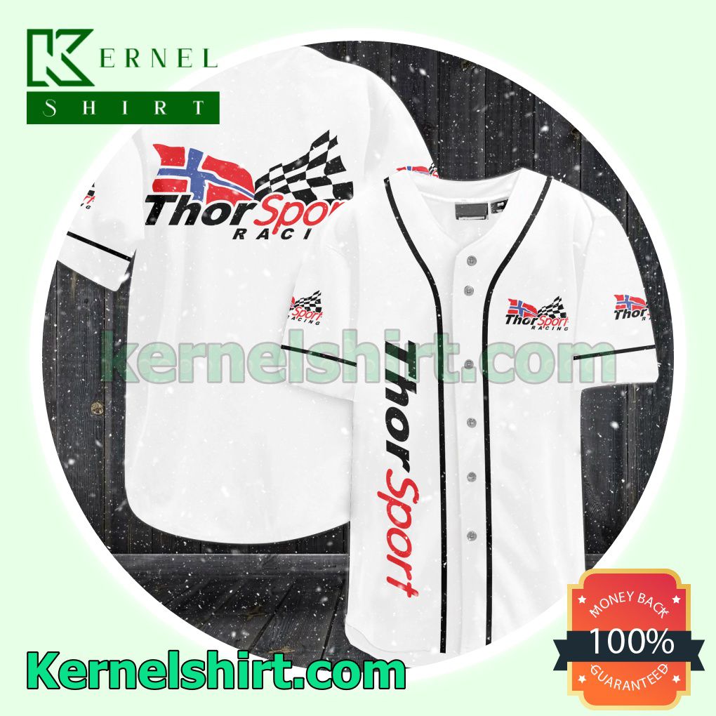 Thorsport Racing Car Team Jersey Sports Uniform