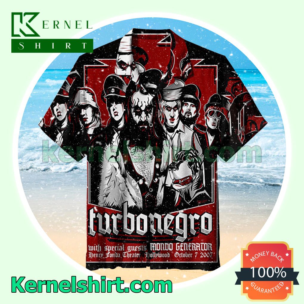 Turbonegro Summer Beach Shirt