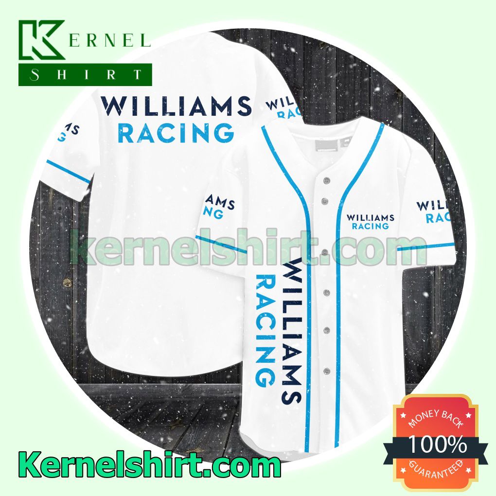 Williams Racing Jersey Sports Uniform
