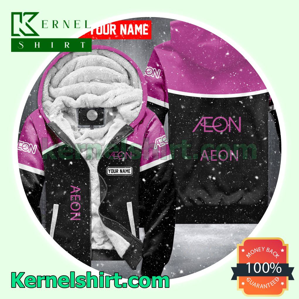 AEON Japan Brand Fleece Hoodie Jacket
