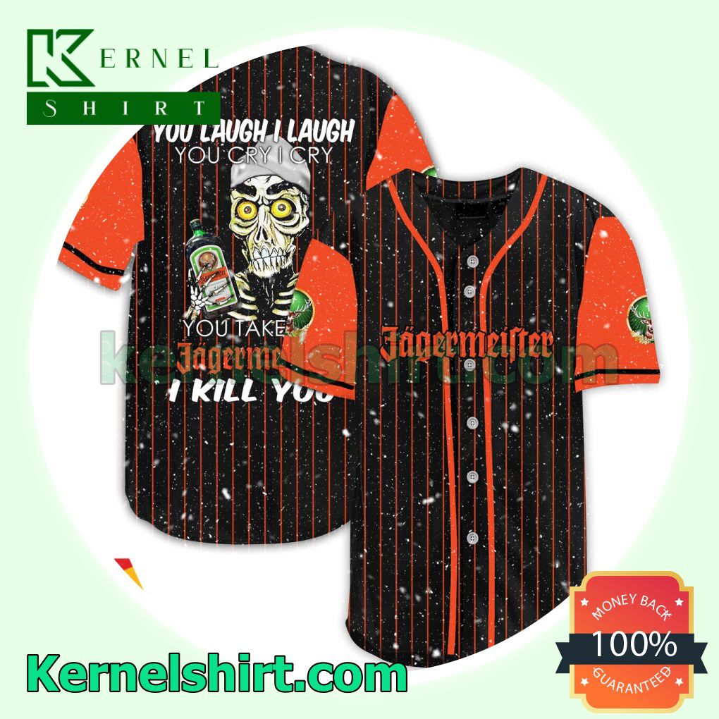 Achmed Take My Jagermeister I Kill You You Laugh I Laugh Custom Baseball Jersey