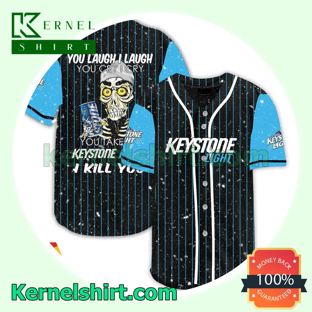 Achmed Take My Keystone Light I Kill You You Laugh I Laugh Custom Baseball Jersey