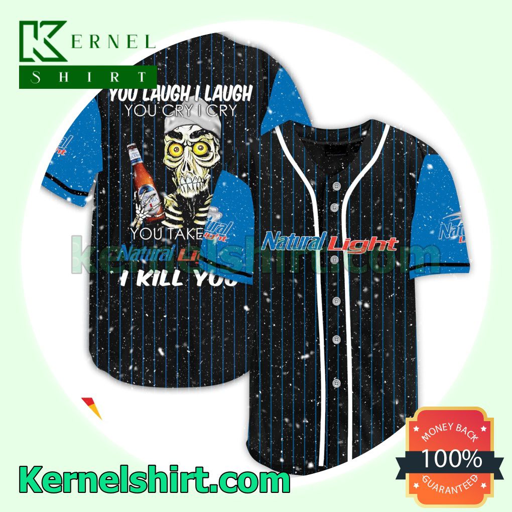 Achmed Take My Natural Light I Kill You You Laugh I Laugh Custom Baseball Jersey