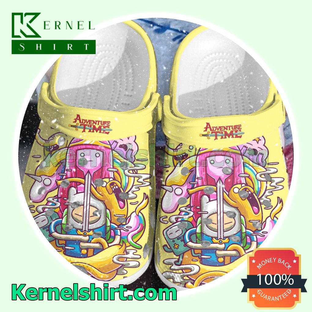 Adventure Time Cartoon Movie Clogs Shoes Slippers Sandals