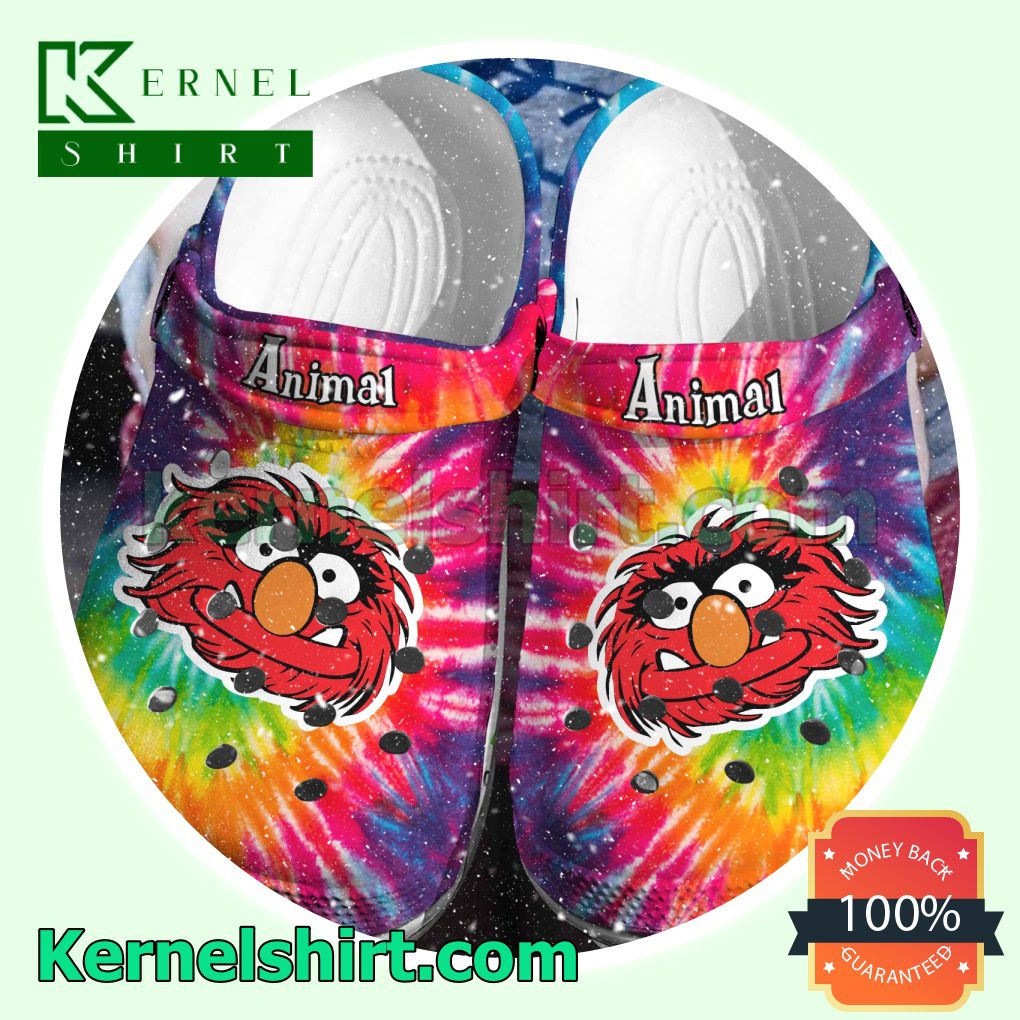 Animal The Muppets Tie Dye Clogs Shoes Slippers Sandals