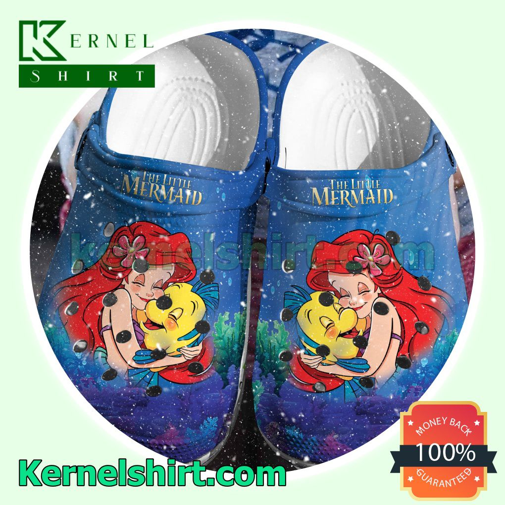Ariel The Little Mermaid Clogs Shoes Slippers Sandals