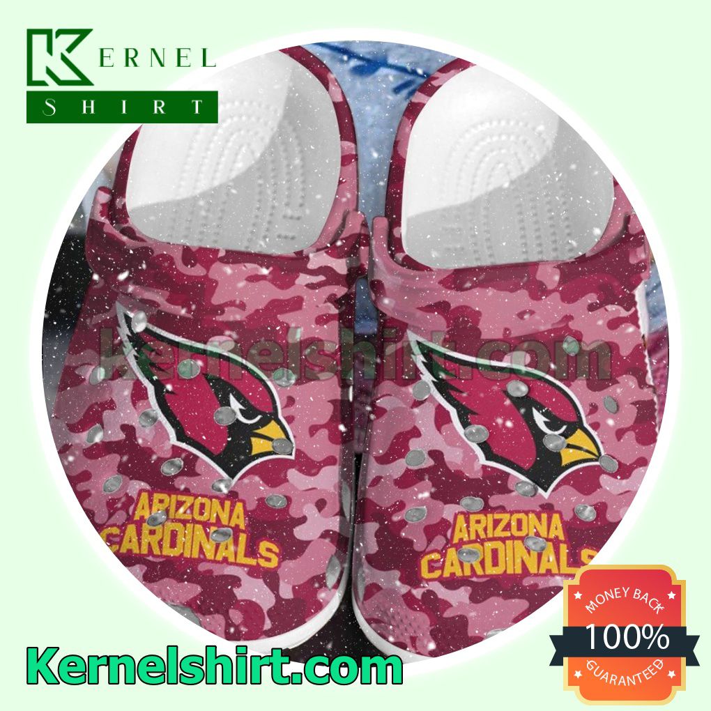 Arizona Cardinals Camouflage Clogs Shoes Slippers Sandals
