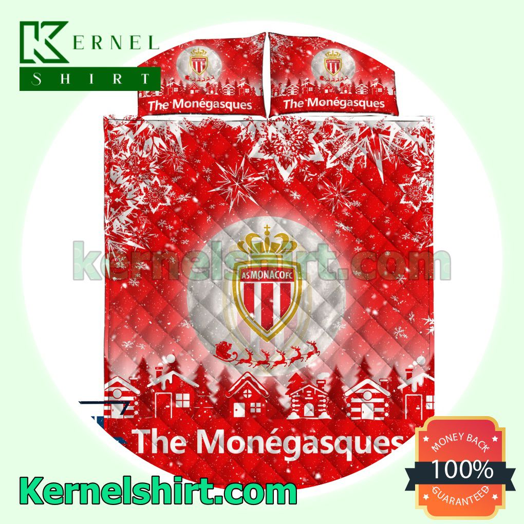 As Monaco The Monegasques Football Comforter Set a
