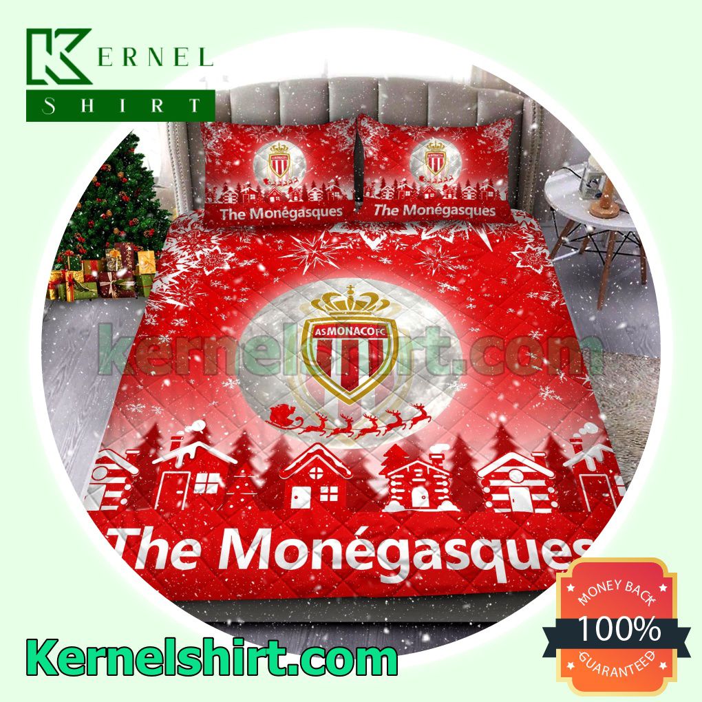 As Monaco The Monegasques Football Comforter Set