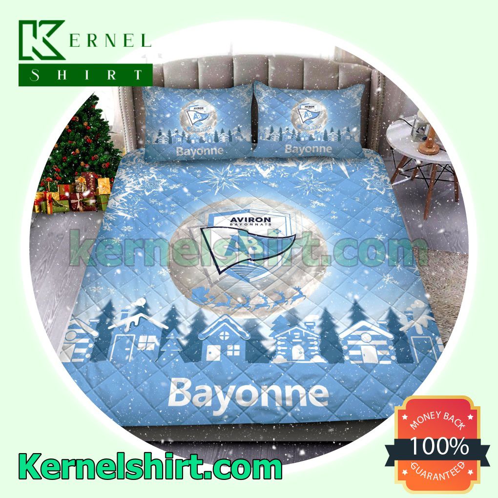 Aviron Bayonnais Bayonne Football Comforter Set