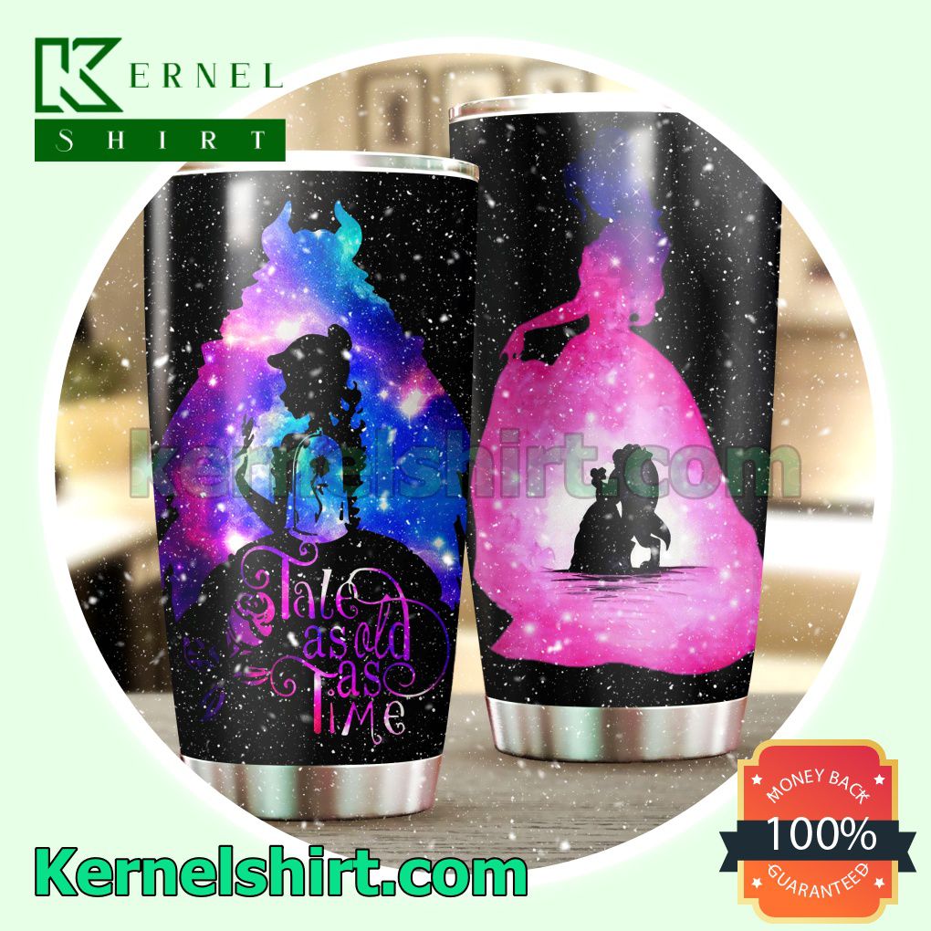 Beauty And The Beast Tale As Old As Time Tumbler Cup