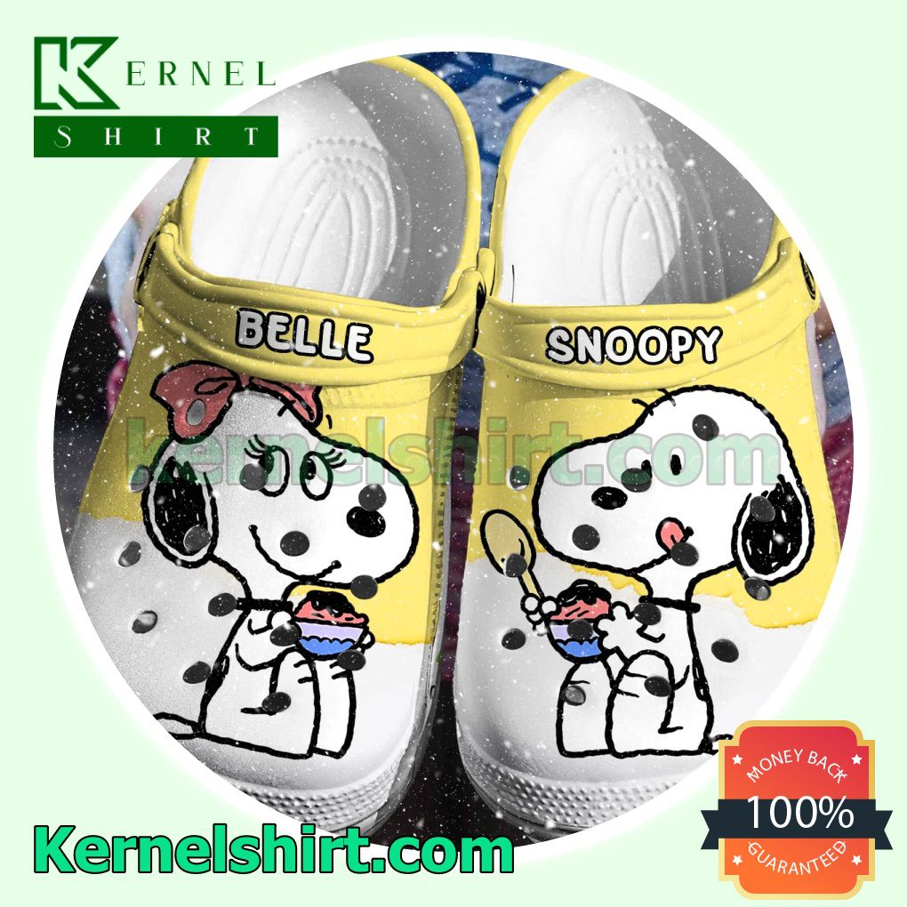 Belle And Snoopy Clogs Shoes Slippers Sandals