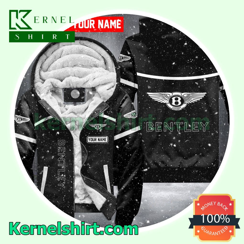 Bentley Brand Fleece Hoodie Jacket