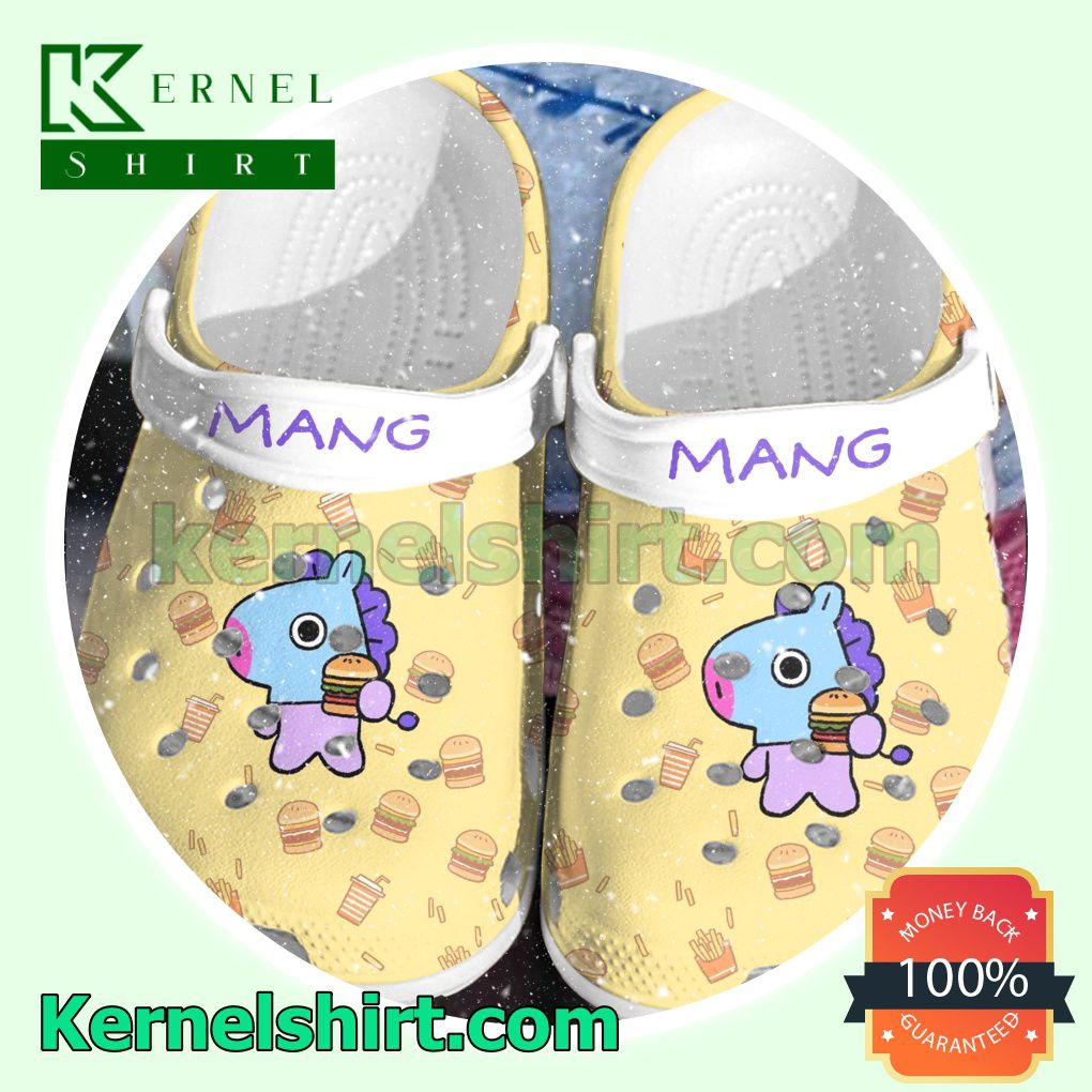Bt21 Mang Bts Band Clogs Shoes Slippers Sandals