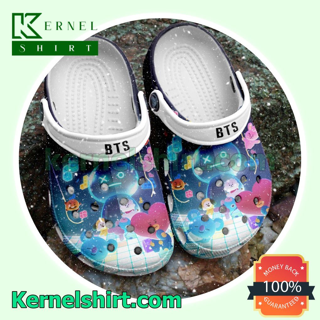 Bts Band Bt21 Clogs Shoes Slippers Sandals