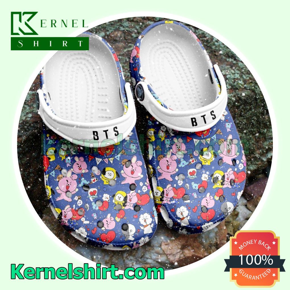 Bts Bt21 All Members Clogs Shoes Slippers Sandals