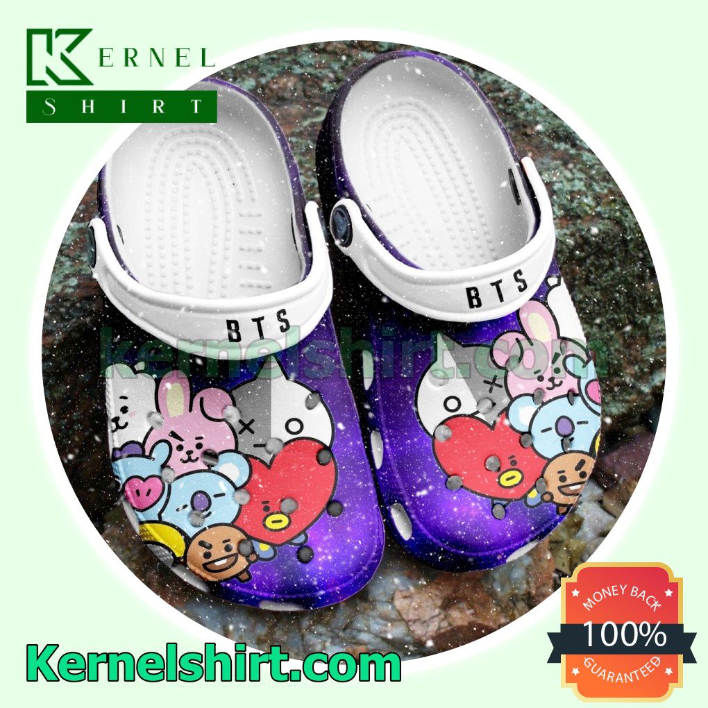Bts Bt21 Bangtan Boys Clogs Shoes Slippers Sandals