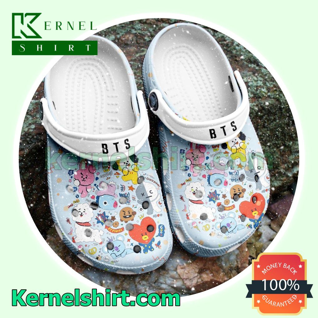 Bts Bt21 Characters Clogs Shoes Slippers Sandals