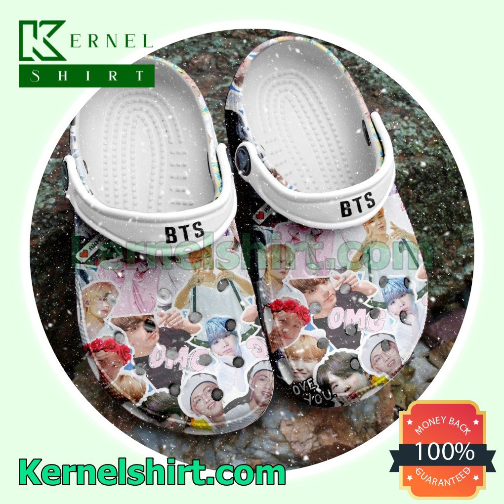 Bts Members Photo Clogs Shoes Slippers Sandals