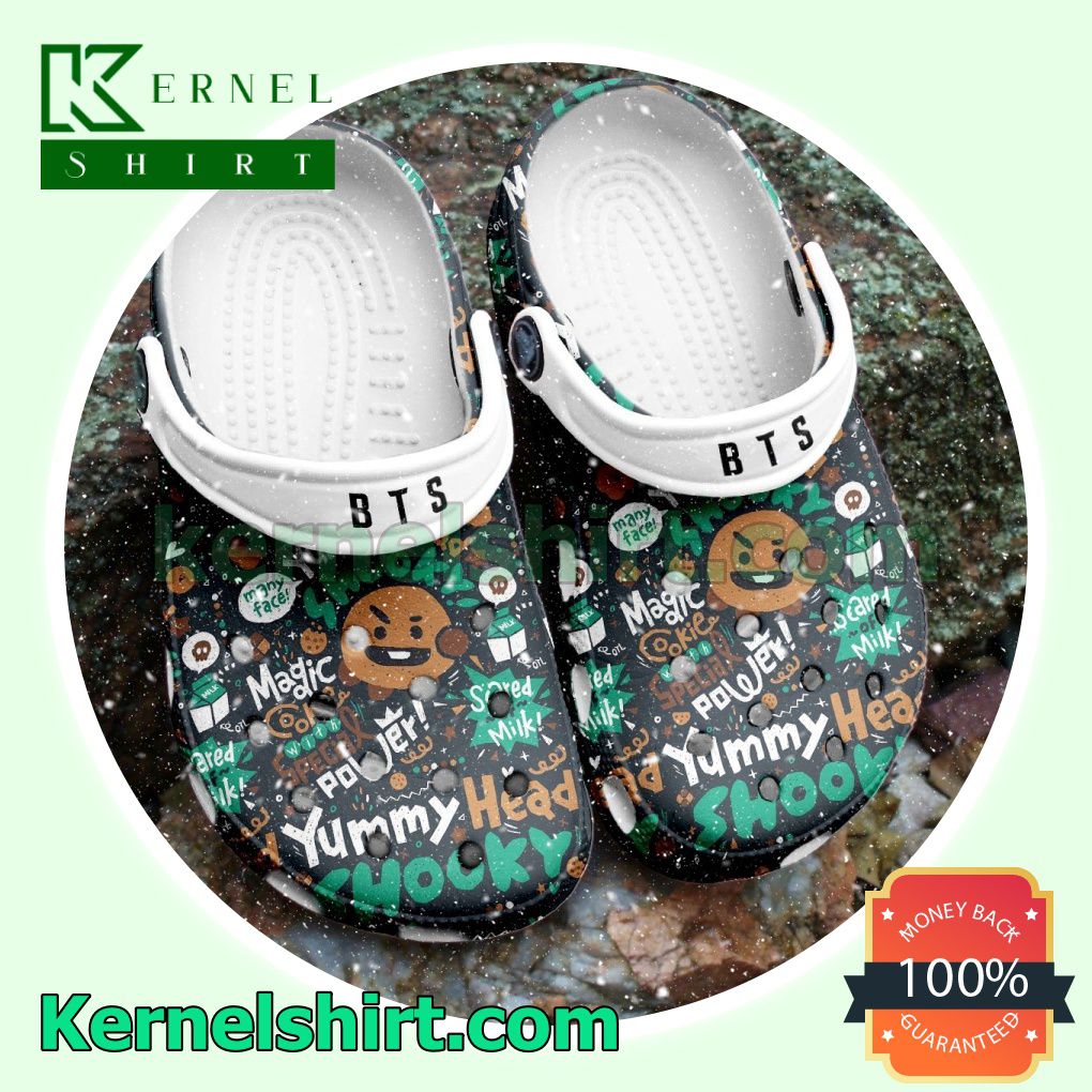 Bts Yummy Head Shooky Clogs Shoes Slippers Sandals
