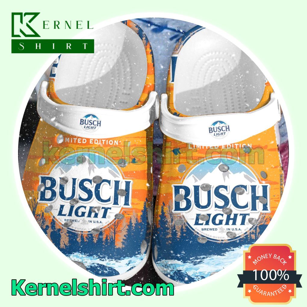Bud Light Limited Edition Beer Clogs Shoes Slippers Sandals