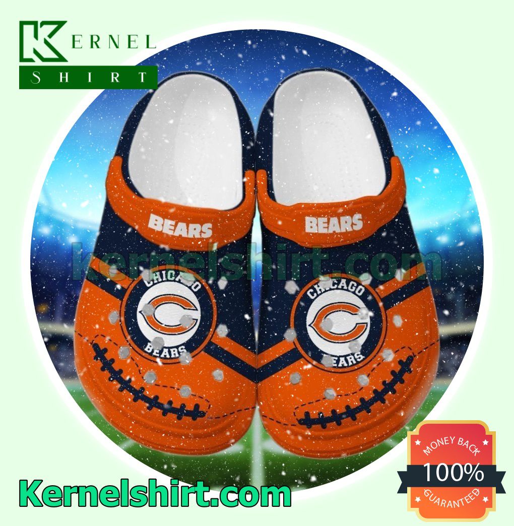 Chicago Bears Football Team Clogs Shoes Slippers Sandals
