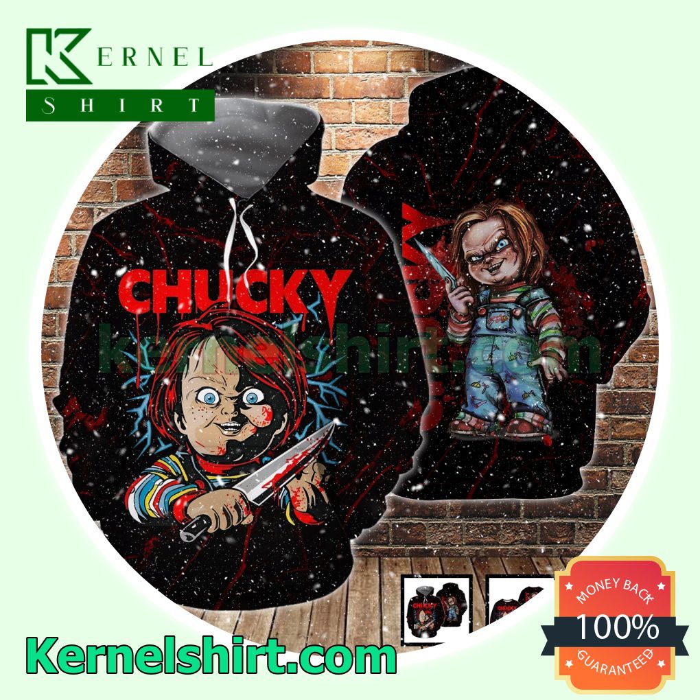 Chucky Halloween Hooded Sweatshirt Women Legging