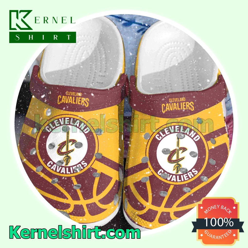 Cleveland Cavaliers Logo Basketball Clogs Shoes Slippers Sandals