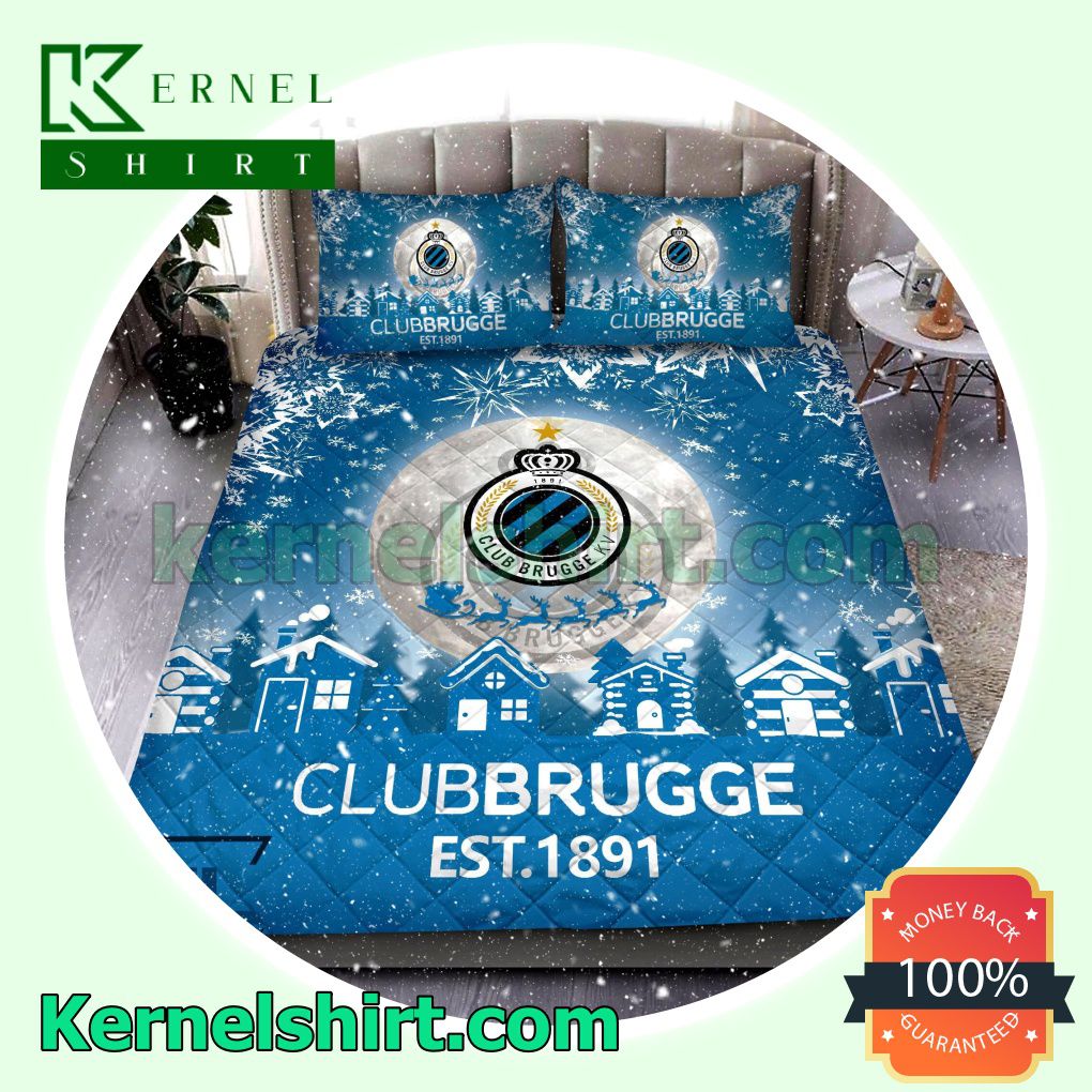 Club Brugge Est 1891 Football Comforter Set