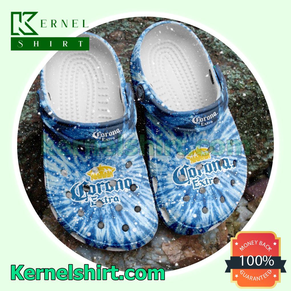 Corona Extra Tie Dye Clogs Shoes Slippers Sandals