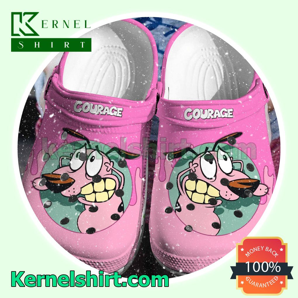 Courage The Cowardly Dog Clogs Shoes Slippers Sandals