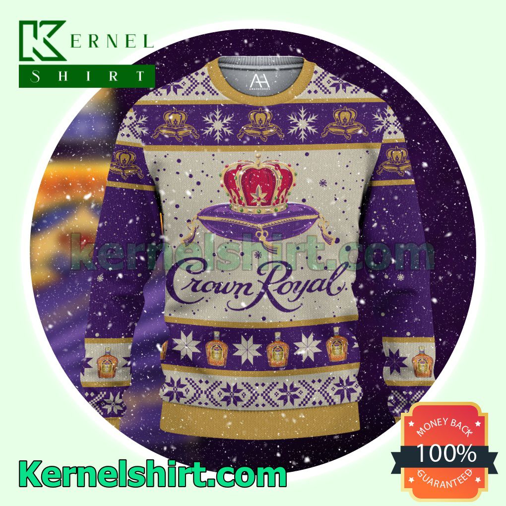 Crown Royal Whiskey Crewneck Sweatshirt