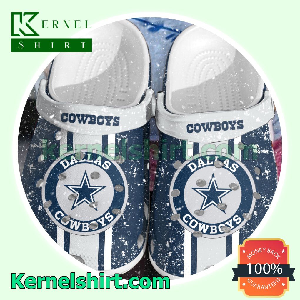 Dallas Cowboys Football Team Clogs Shoes Slippers Sandals