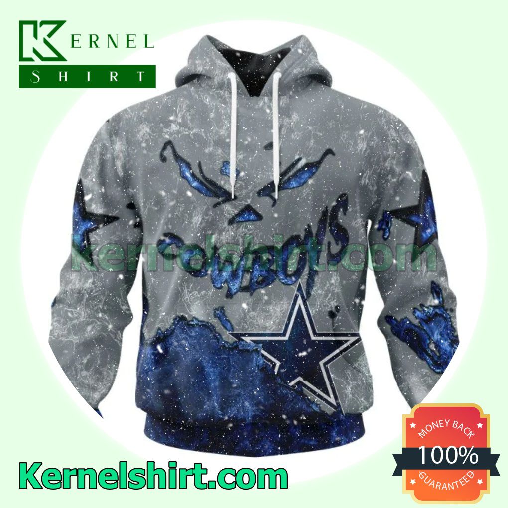 Dallas Cowboys zip up hoodie custom racetrack - Dallas Cowboys Home