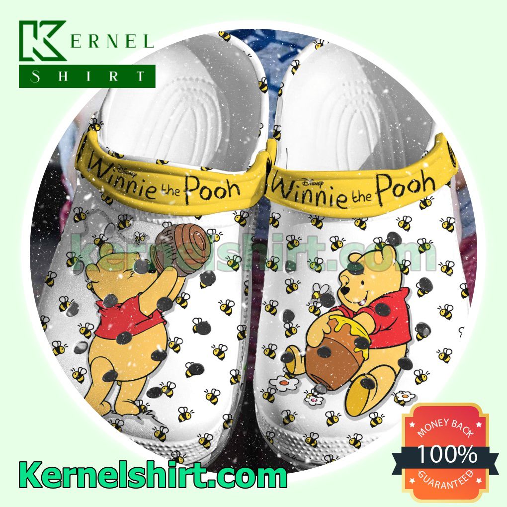 Disney Winnie The Pooh And Bee Clogs Shoes Slippers Sandals