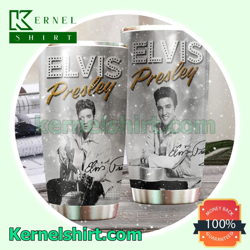 Elvis Presley Signature Tumbler Cup