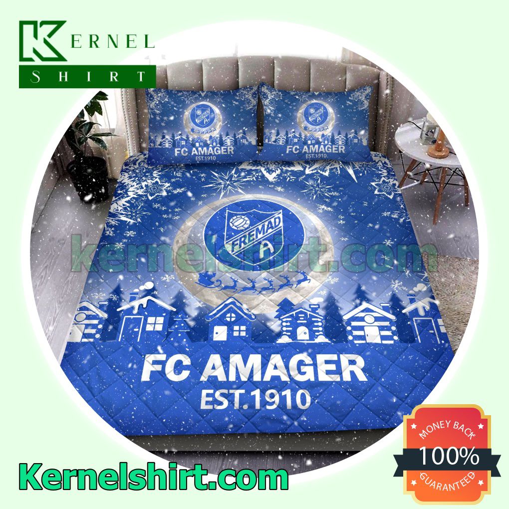 Fc Amager Est 1910 Football Comforter Set