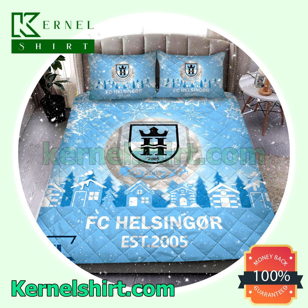 Fc Helsingor Est 2005 Football Comforter Set