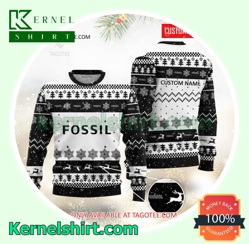 Fossil Watch Logo Crewneck Sweatshirt