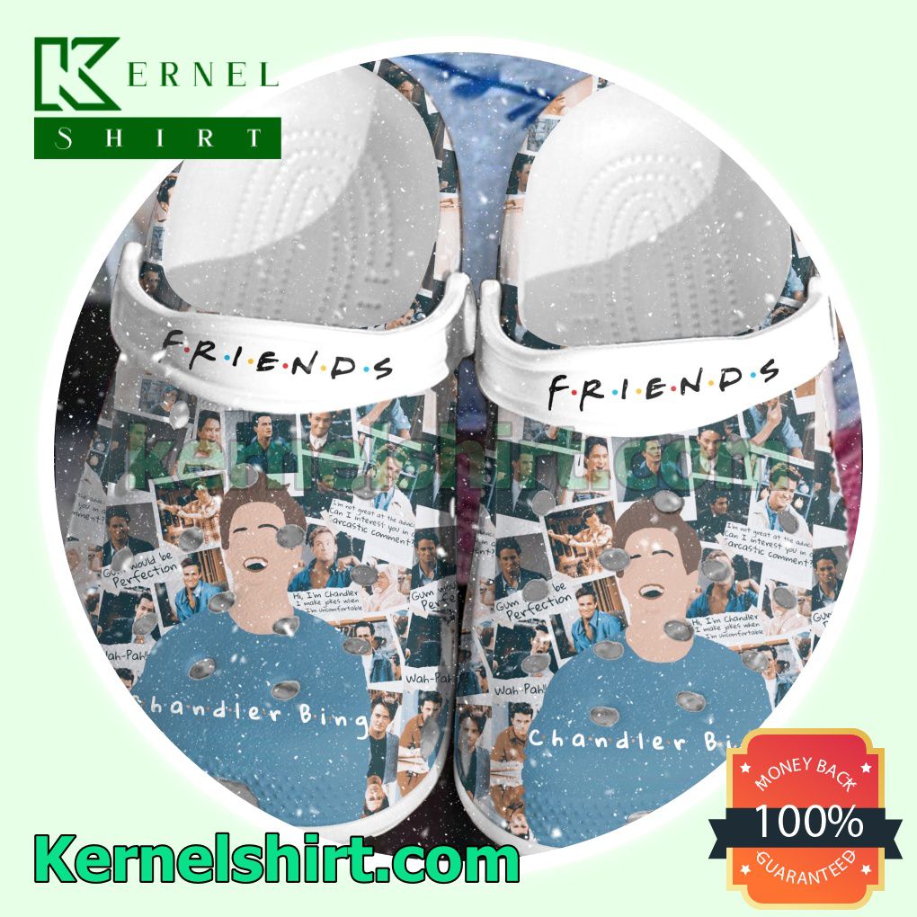 Friends Movie Chandler Bing Clogs Shoes Slippers Sandals