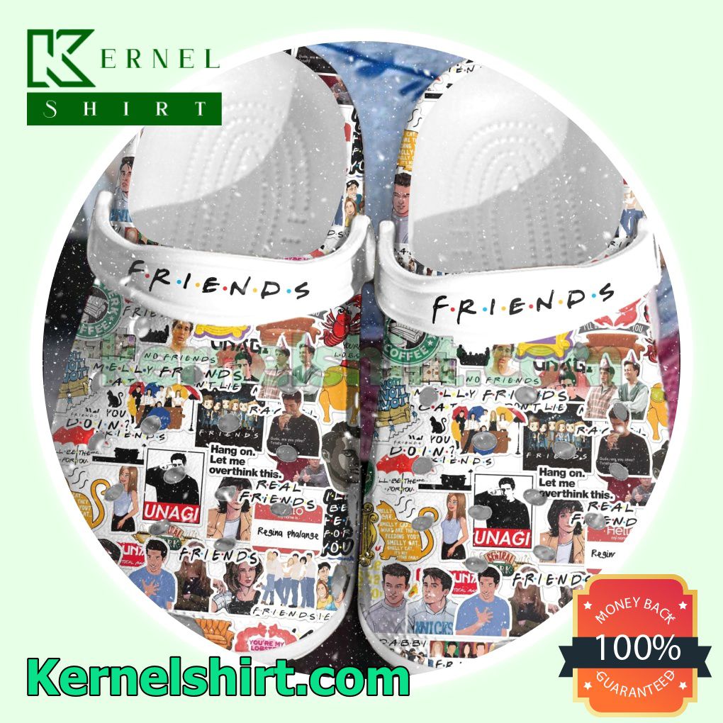 Friends Movie Collage Clogs Shoes Slippers Sandals