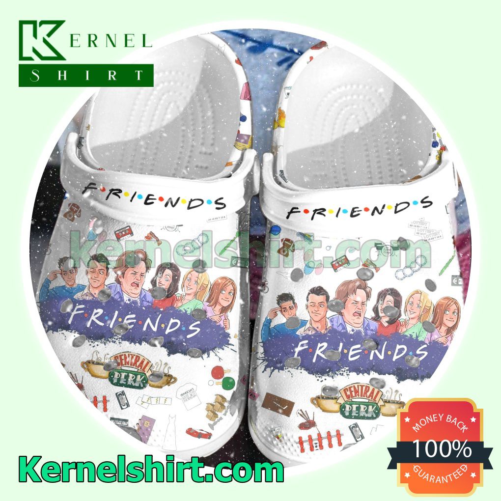 Friends Movie Pattern Clogs Shoes Slippers Sandals