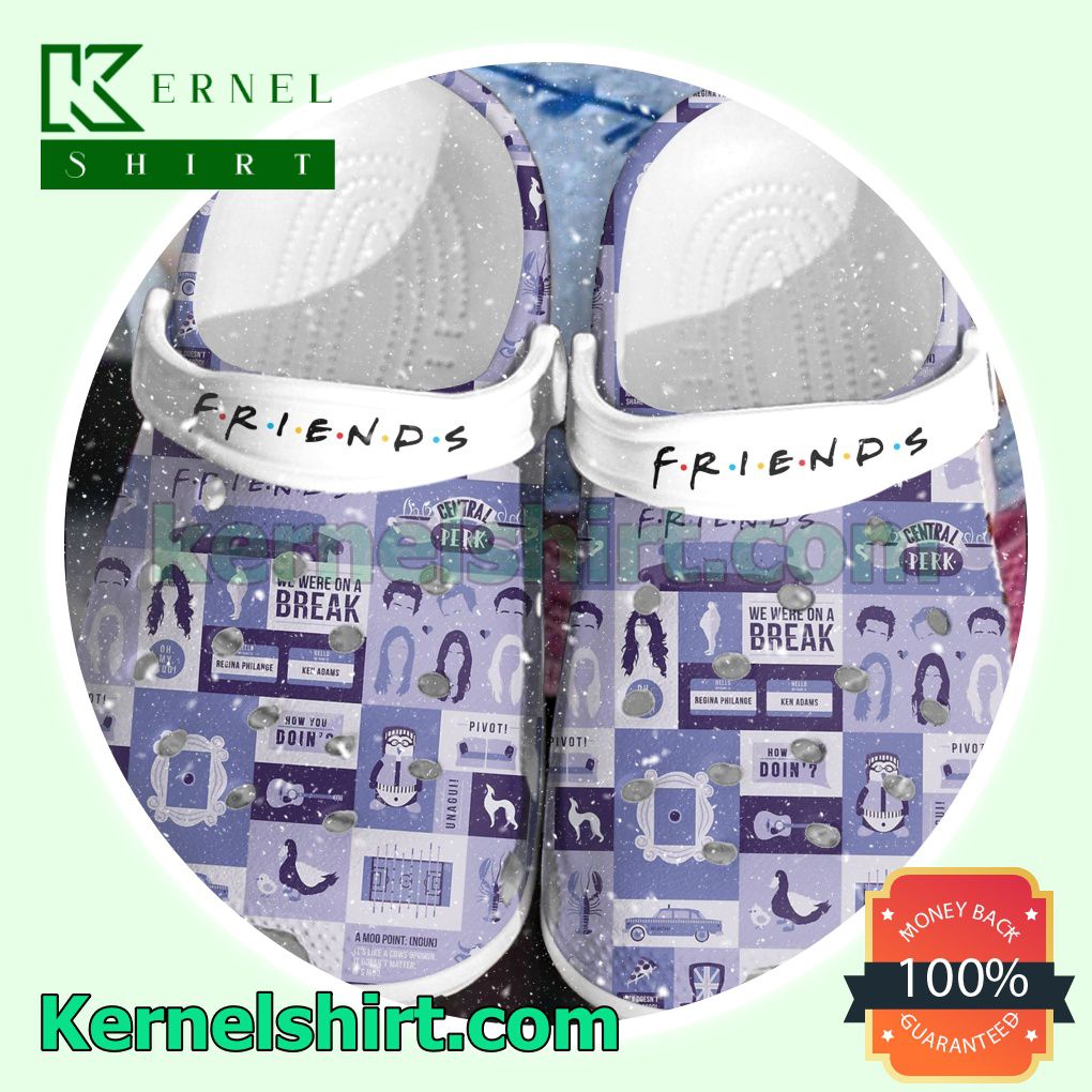 Friends Movie Purple Clogs Shoes Slippers Sandals