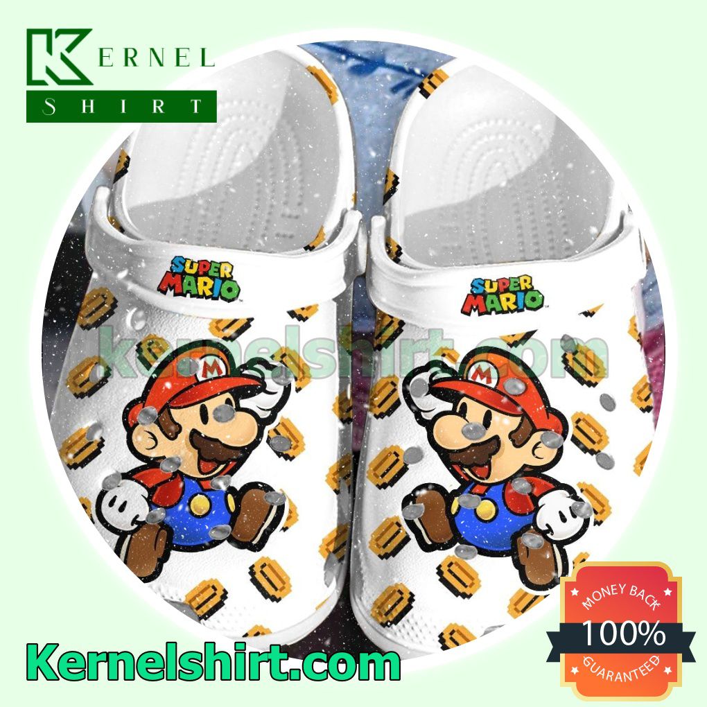 Game Super Mario Clogs Shoes Slippers Sandals