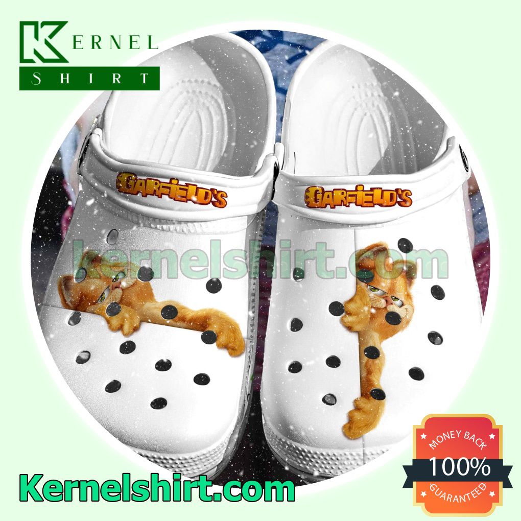 Garfield's Lazy Cat Clogs Shoes Slippers Sandals