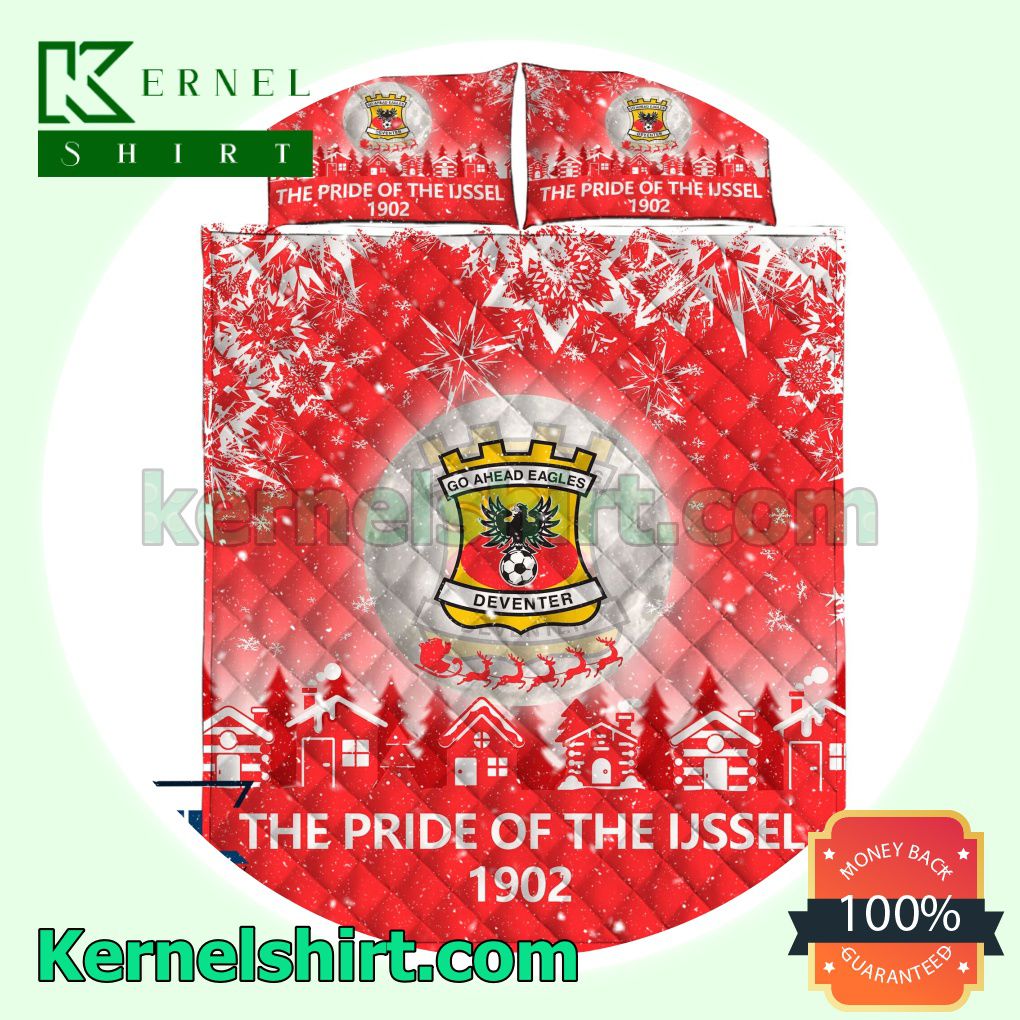 Go Ahead Eagles The Pride Of The Ijssel 1902 Football Comforter Set a