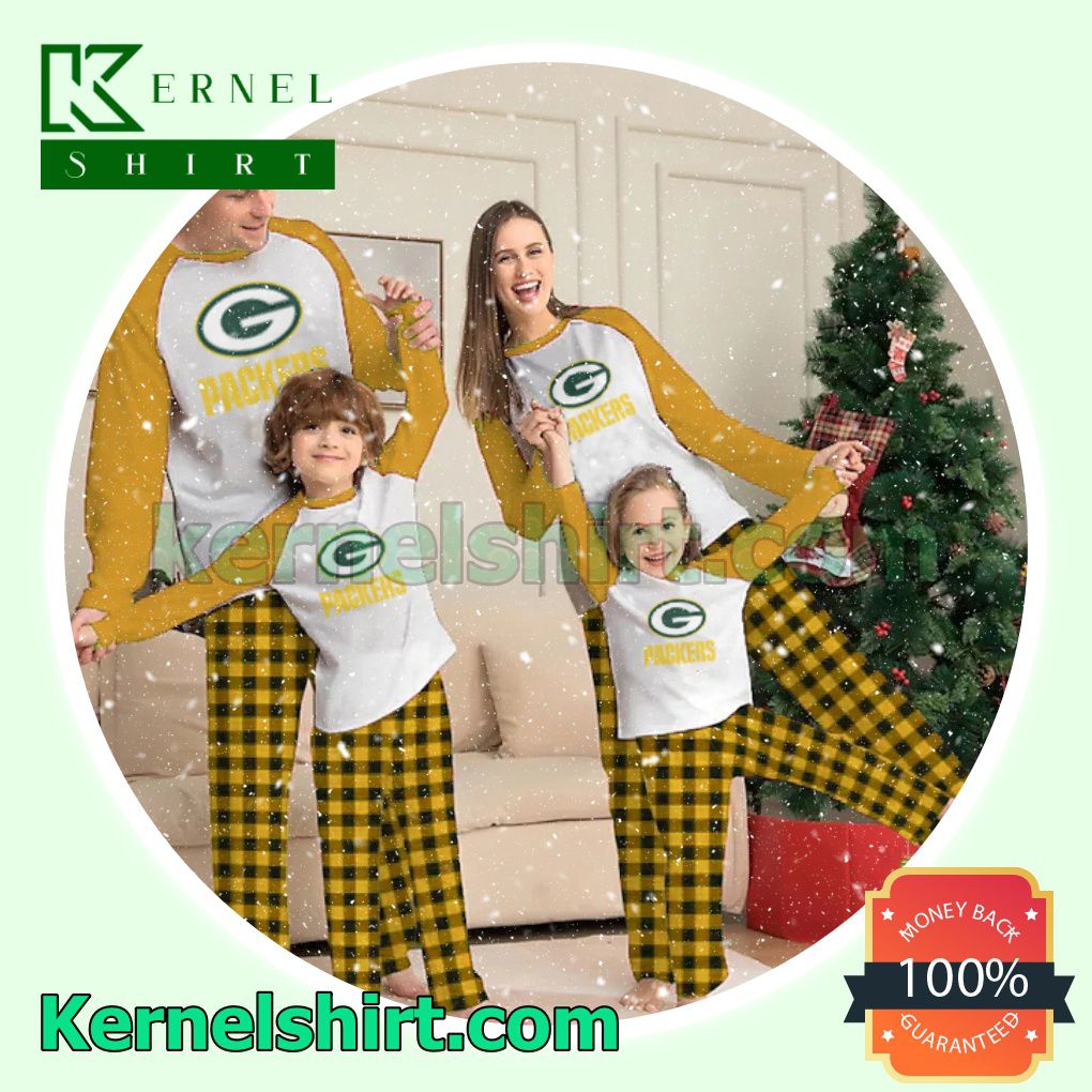 Green Bay Packers Football Family Pajamas Set