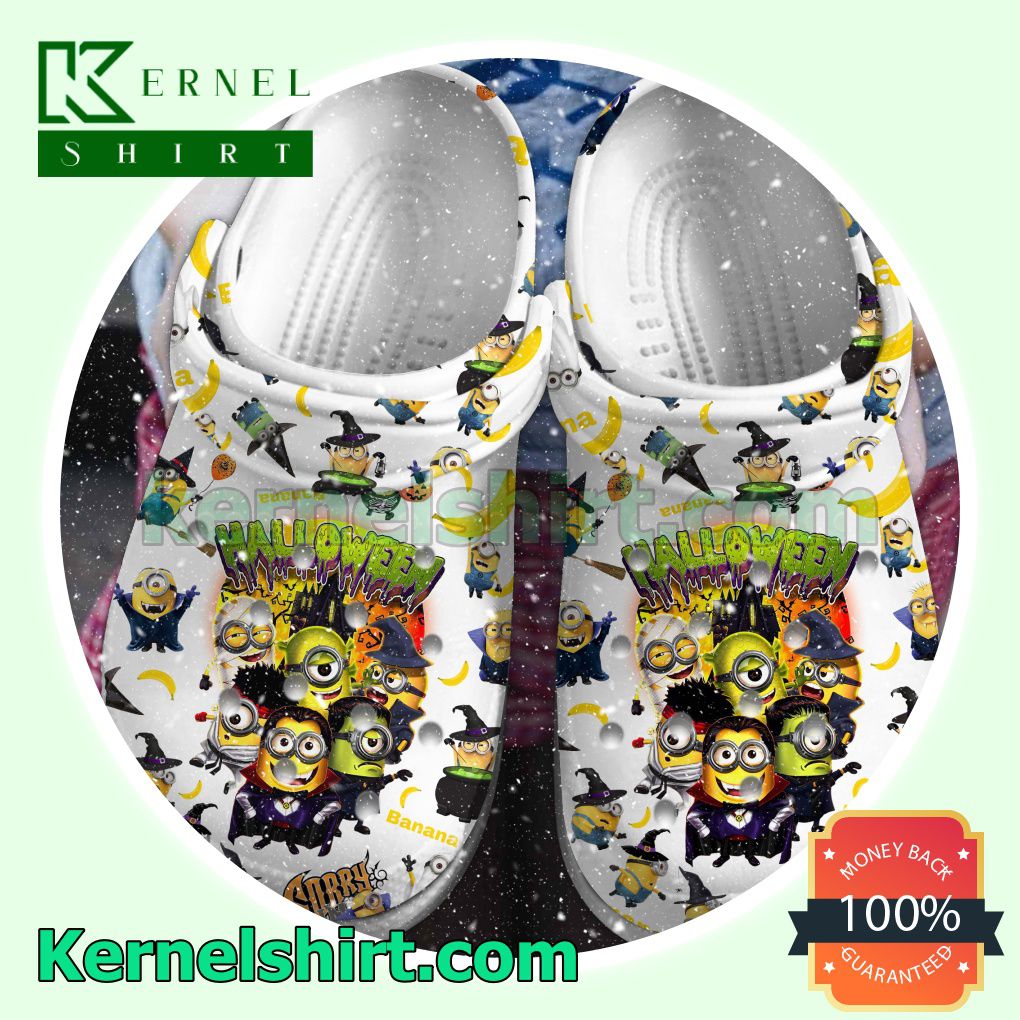 Halloween Minions Clogs Shoes Slippers Sandals