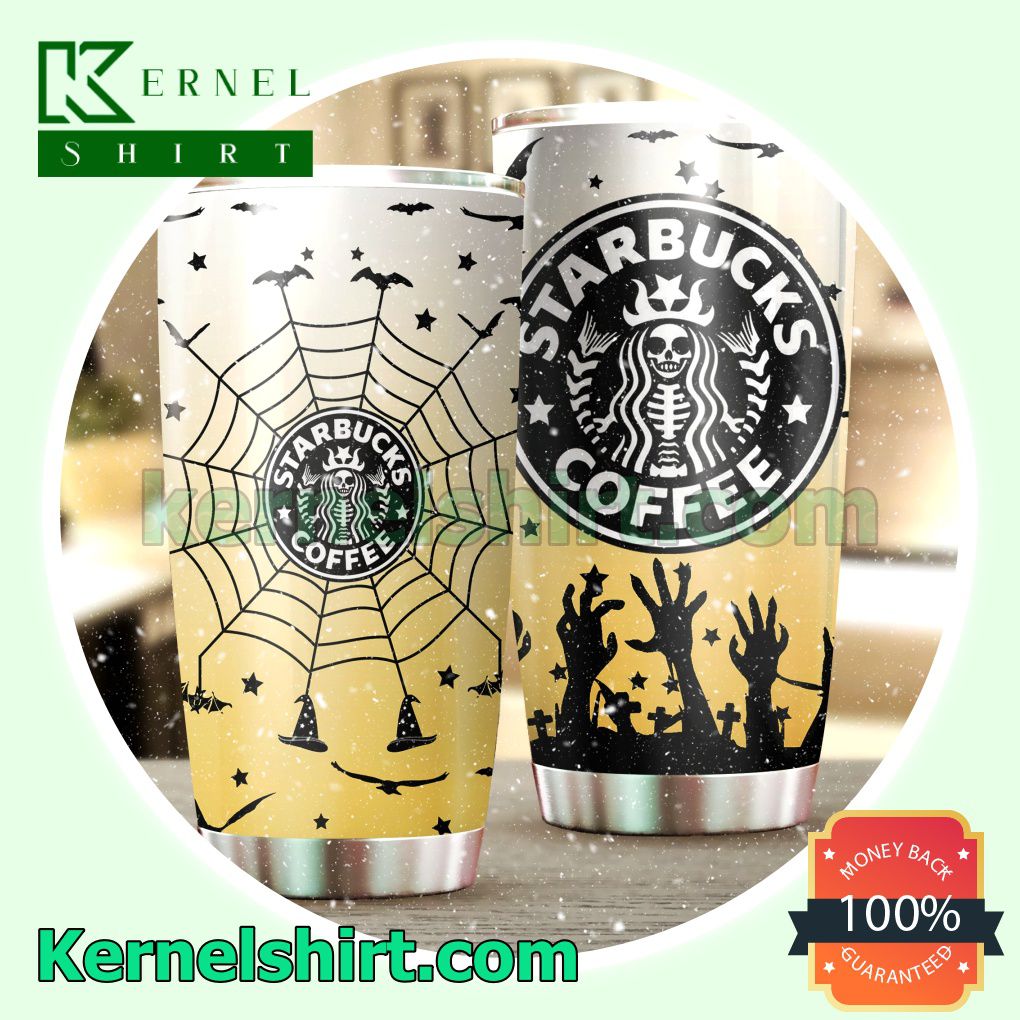 Halloween Starbucks Coffee Tumbler Cup